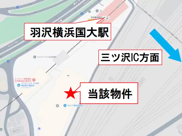 神奈川県横浜市神奈川区羽沢南の倉庫